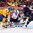 MONTREAL, CANADA - JANUARY 2: Sweden's Andreas Wingerli #28 with a scoring chance against Slovakia's Adam Ruzicka #20 while Filip Ahl #11, Andrej Hatala #16 and Michal Roman #5 look on during quarterfinal round action at the 2017 IIHF World Junior Championship. (Photo by Andre Ringuette/HHOF-IIHF Images)

